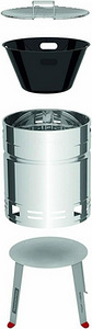 Угольный гриль CHURRASCO TCP-400 (3 фото из 3)