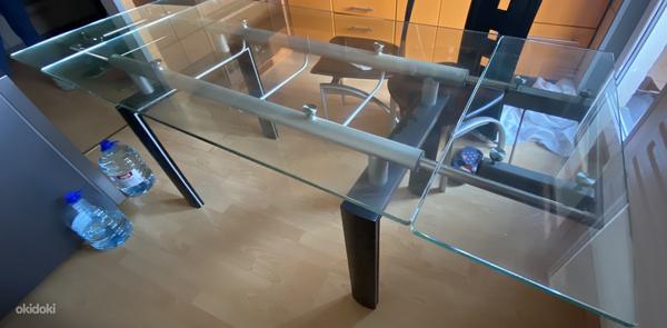 Klaasist kokkupandav laud ja toolid (foto #4)