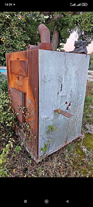 Suur ahi kõrgus 165, laius 120, sügavus 110cm (2 foto / 2)