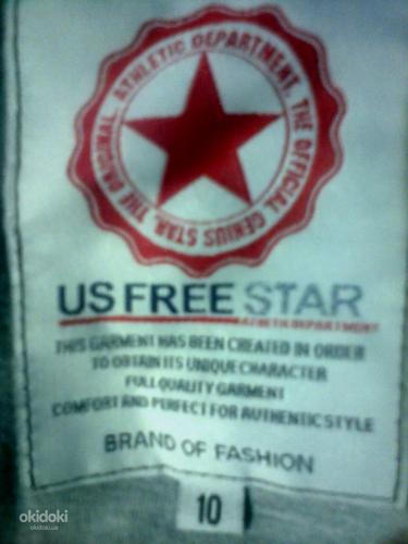 Курточка-ветровка US free star/оригинал, на 9-10л (135-145) (фото #2)