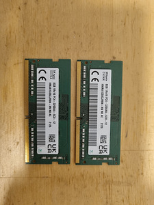 X2 8GB RAM SODIMM (2 foto / 2)