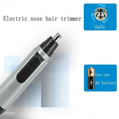 Електричний триммер для видалення волосся в носі та вухах (фото #3)