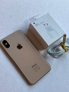 Apple iPhone XS 64gb Gold +Защитное стекло +Зарядка