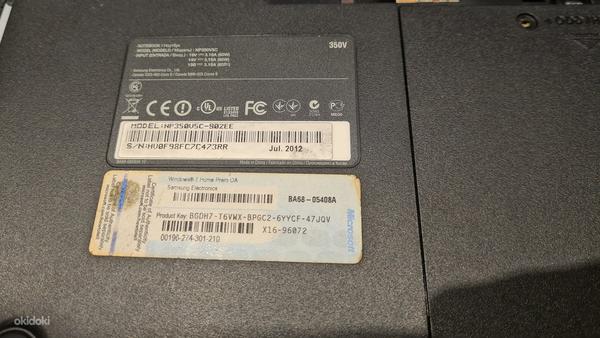 Samsung NP350 sülearvuti varuosadeks (foto #5)