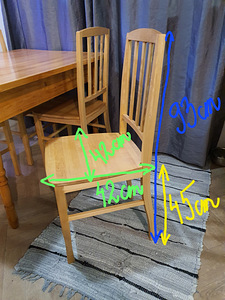 Käsitööna valminud tool (5 foto / 5)
