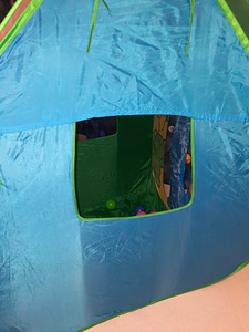 Laste telk-maja pallidega Ks Kids Cafe (4 foto / 10)