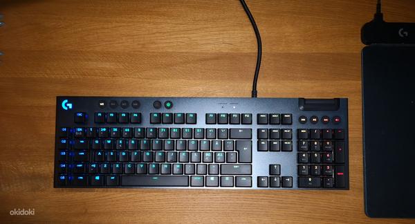 Механическая RGB клавиатура Logitech G815 Tactile (фото #1)