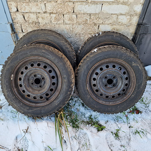 Продам шины+диски, 185/65R15/88T 4-шт - 100euro