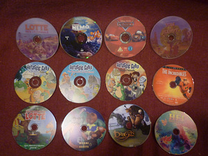 Filmidega DVD-kollektsioon + multfilmid 12 DWD (4 foto / 10)