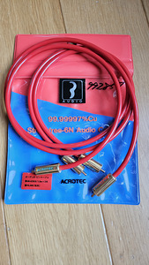 Acrotec 6N-A2050 RCA-kaabel 2x 1m (1 foto / 1)