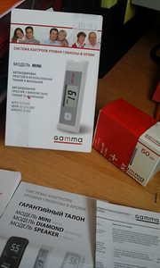 Продам глюкометр Gamma Mini-Тест-смужки у подарунок