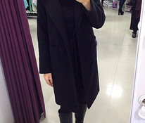 Пальто женское демисезонное (чёрное)