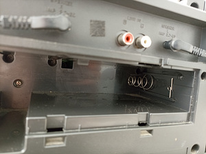 National RX-CW50F Portable Stereo Radio Cassette Player (5 foto / 9)
