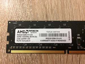 AMD R332G1339U1S-UO модуль памяти