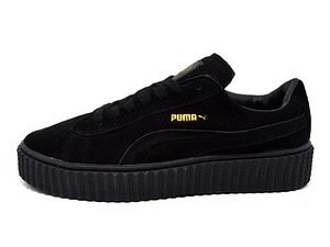 Кроссовки замша Puma by Rihanna Creeper Full Black (1 фото из 3)