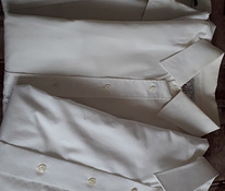 Рубашки белые с длинным рукавом, 3 шт, размер 43