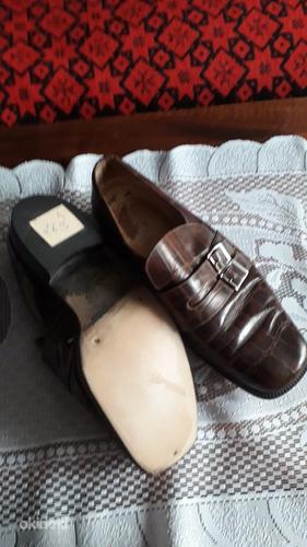 Мужские кожаные туфли, размер 41 (фото #2)