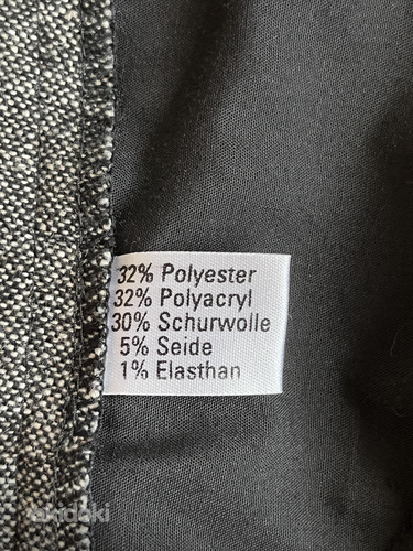 Naiste püksid, hall, suurus 46 lühikesed kurz (foto #3)