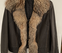 Coccinelle легкая куртка из натуральной кожи