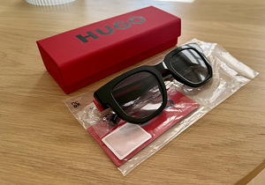 Продаются новые оригинальные солнцезащитные очки Hugo Boss ч (5 фото из 5)