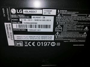 49" LG fullHD teler SmartTV (6 foto / 6)