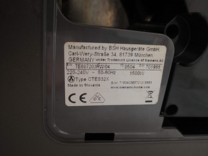 Siemens täisautomaatne espressomasin (5 foto / 5)