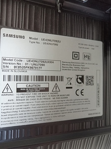 43" Samsung 4K UHD teler SmartTV (7 foto / 7)
