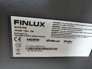 40" Finlux fullHD teler SmartTV (6 foto / 6)