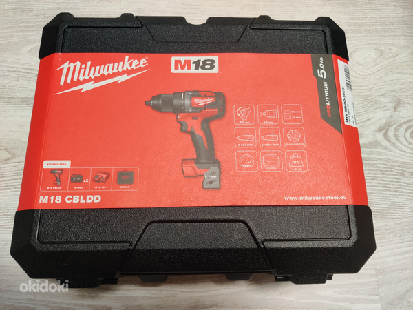 Milwaukee M18 2x5Ah komplekt (foto #3)