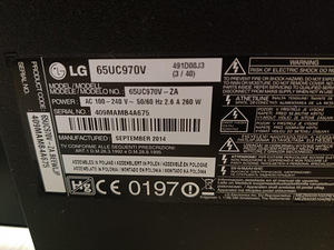 65" nõgus LG 4k UHD 3D teler SmartTV (6 foto / 6)