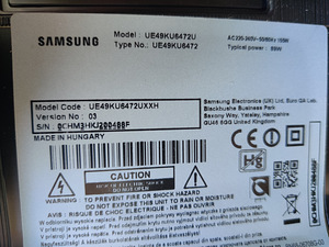 49" Samsung 4K UHD teler SmartTV (6 foto / 6)