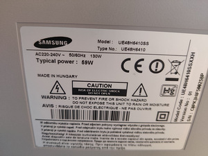 48" Samsung fullHD teler SmartTV (3 foto / 3)