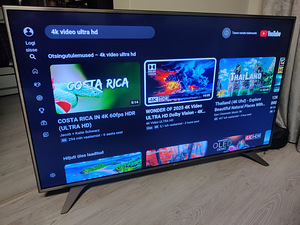 55" LG 4k UHD teler SmartTV (4 foto / 6)