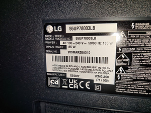 55" 4K UHD teler SmartTV (6 foto / 6)