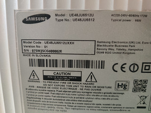 48" Samsung 4K UHD Curved teler SmartTV (5 foto / 5)