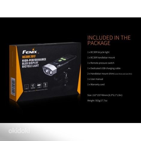 Fenix BC30RV2 - LED Taaslaetav rattatuli LED/USB IP66 1800 l (foto #3)