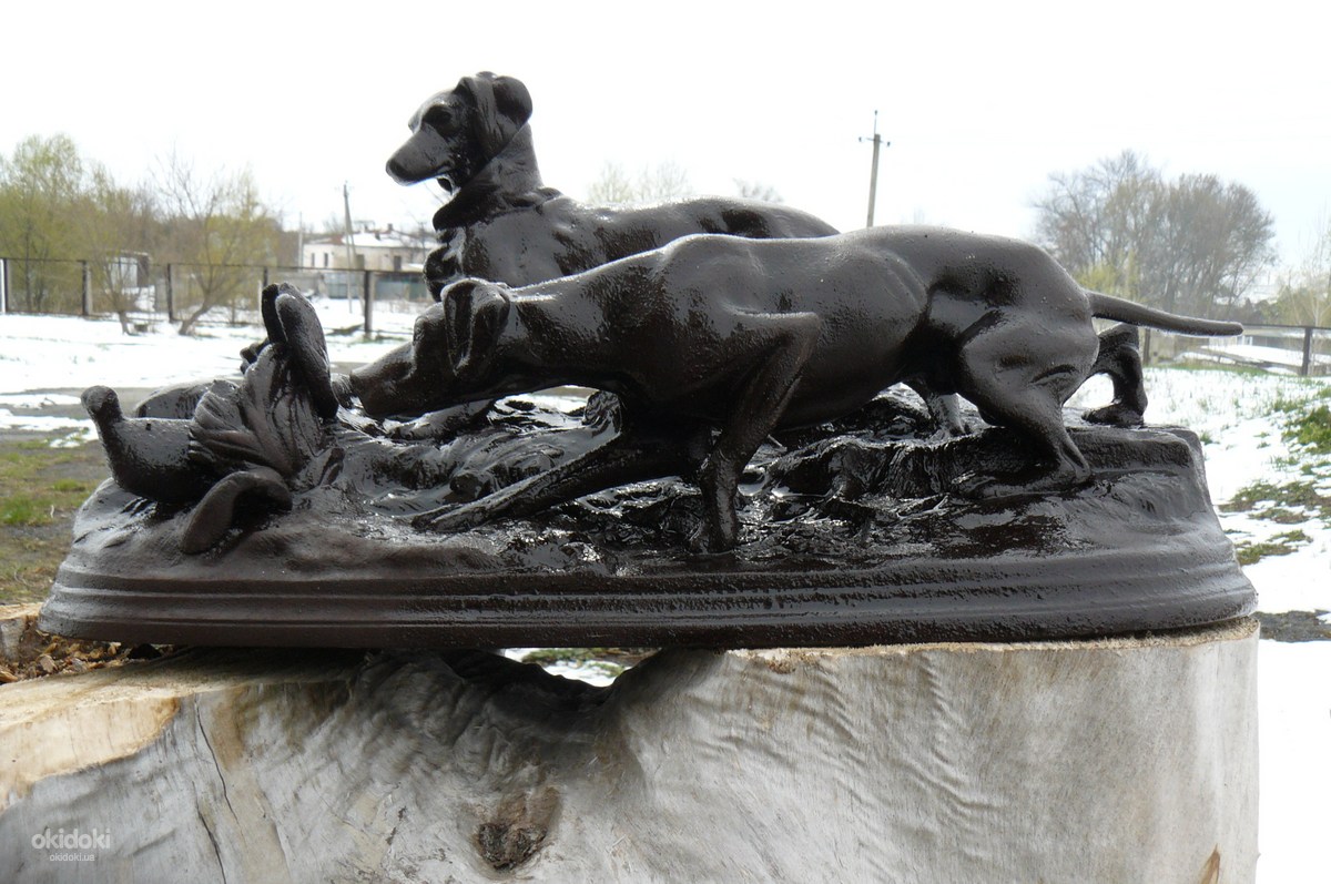 Статуетка каслі собаки на полюванні (фото #2)