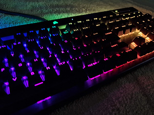 Игровая механическая клавиатура Corsair K100 RGB