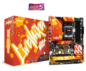Asrock B650 Livemixer AM5 emaplaat / motherboard (1 foto / 3)