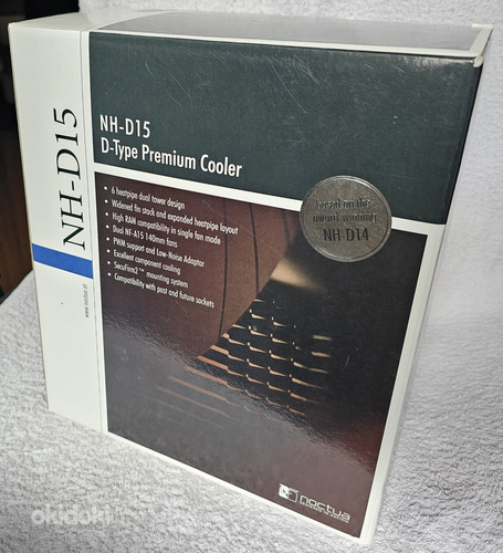 Кулер для процессора Noctua NH-D15 (фото #7)