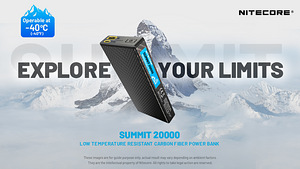 UUS! Nitecore SUMMIT 20000 Powerbank (1 foto / 10)