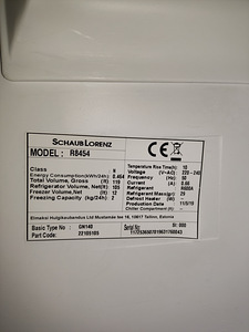 Külmik SchaubLorenz R8454 (3 foto / 3)