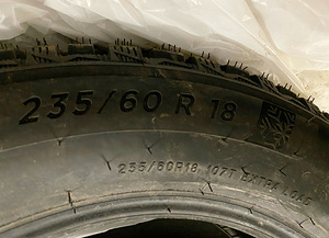 Uued talverehvid Michelin X-Ice North 4 SUV 235/60R18 107T (4 foto / 4)