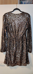 Väga sädelev glitter kleit XL (2 foto / 4)
