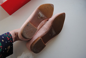 Nägu uued nahk ballerinad / kingad (3 foto / 3)