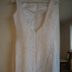 Классическое белое свадебное платье размер 38 + чехол (фото #3)