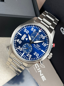 Uus meeste kell Glycine Airpilot Chronograph Date (2 foto / 8)