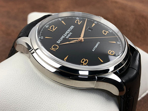 Baume & Mercier - Clifton Round Automatic XL Black Dial (4 foto / 8)