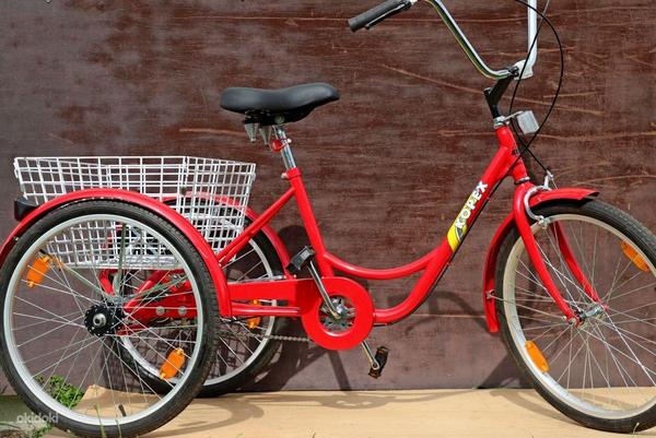 Трехколесный велосипед для взрослых (фото #1)