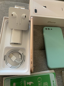 iPhone 8 Plus 64GB Gold Nagu Uus; Aku 100% (6 foto / 7)